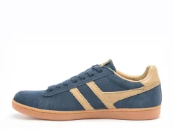 Gola EQUIPE II SUEDE Bleu Baskets Basses Homme