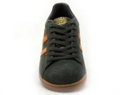 Gola EQUIPE2 SUEDE CMB387 Kaki Baskets Basses Homme