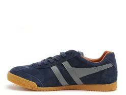 Gola HARRIER CMA192 Bleu Baskets Basses Homme