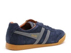 Gola HARRIER CMA192 Bleu Baskets Basses Homme