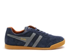 Gola HARRIER CMA192 Bleu Baskets Basses Homme