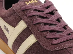 Gola HARRIER MIRROR CLA156 Bordeaux Baskets Basses Femme