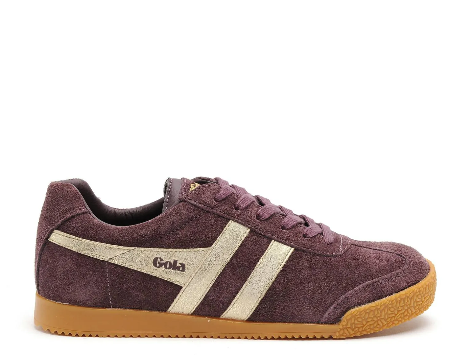 Gola HARRIER MIRROR CLA156 Bordeaux Baskets Basses Femme