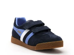 Gola HARRIER STRAP Bleu Baskets Basses Garçon