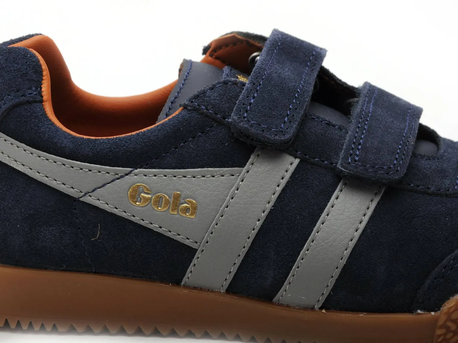 Gola HARRIER STRAP CKA192 Bleu Baskets Basses Garçon