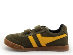 Gola HARRIER STRAP Kaki Baskets Basses Garçon