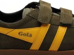 Gola HARRIER STRAP Kaki Baskets Basses Garçon