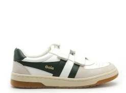 Gola HAWK STRAP CKA336 Blanc Baskets Basses Garçon
