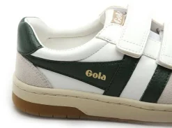 Gola HAWK STRAP CKA336 Blanc Baskets Basses Garçon