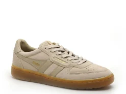 Gola HAWK SUEDE 86 CLB571 Beige Baskets Basses Femme