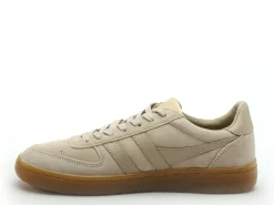 Gola HAWK SUEDE 86 CLB571 Beige Baskets Basses Femme