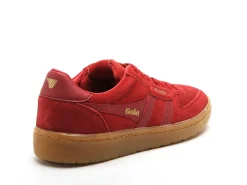 Gola HAWK SUEDE 86 CLB571 Rouge Baskets Basses Femme