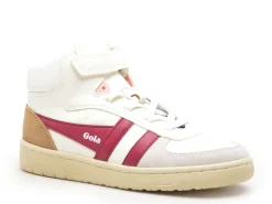 Gola TALON CKA540 Blanc Baskets Montantes Fille