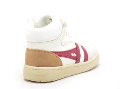 Gola TALON CKA540 Blanc Baskets Montantes Fille