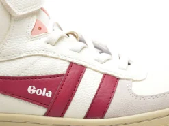 Gola TALON CKA540 Blanc Baskets Montantes Fille