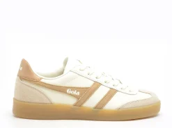 Gola VIPER LEATHER Beige Baskets Basses Femme