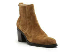 Gr MEGAPOL Marron Boots et Bottines à Talons Femme
