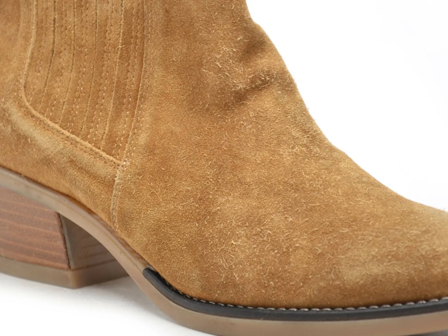Gr MILANO chelsea Marron Boots et Bottines à Talons Femme