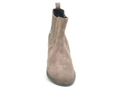 Gr MILOU Gris Boots et Bottines à Talons Femme