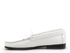 Gr MOZAR Blanc Mocassins Femme