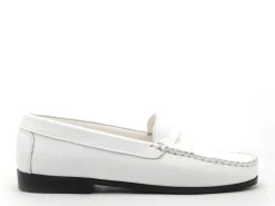 Gr MOZAR Blanc Mocassins Femme