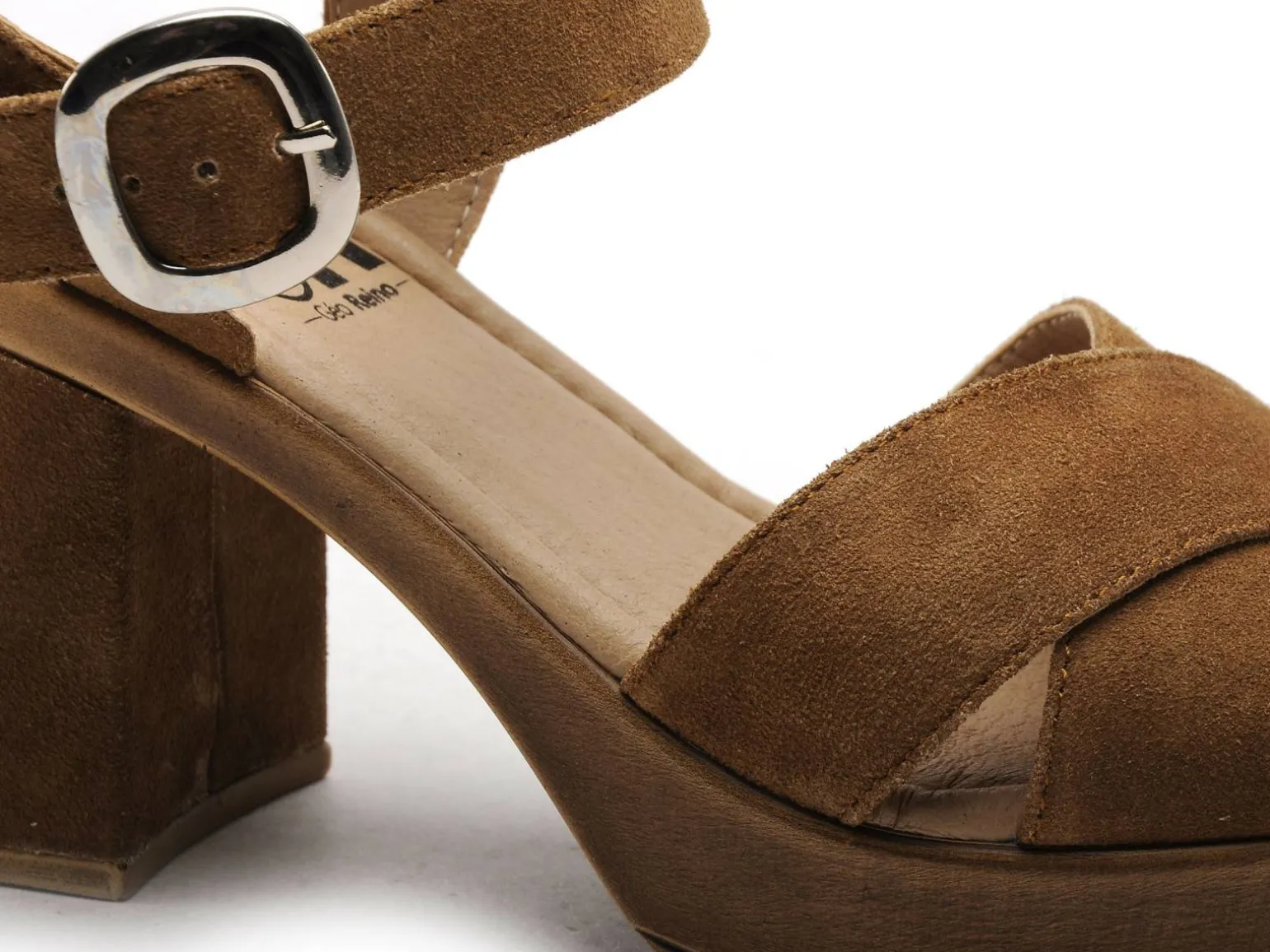 Gr TANA Marron Sandales à Talons Femme