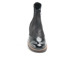 Gr TIACLE Noir Boots et Bottines Plates Femme