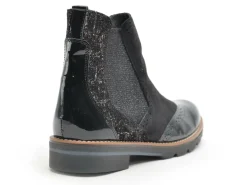 Gr TIACLE Noir Boots et Bottines Plates Femme