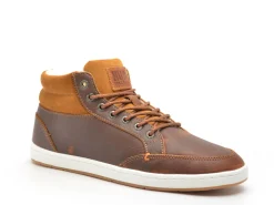 Hub MARK Marron Baskets Montantes Homme