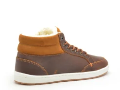 Hub MARK Marron Baskets Montantes Homme