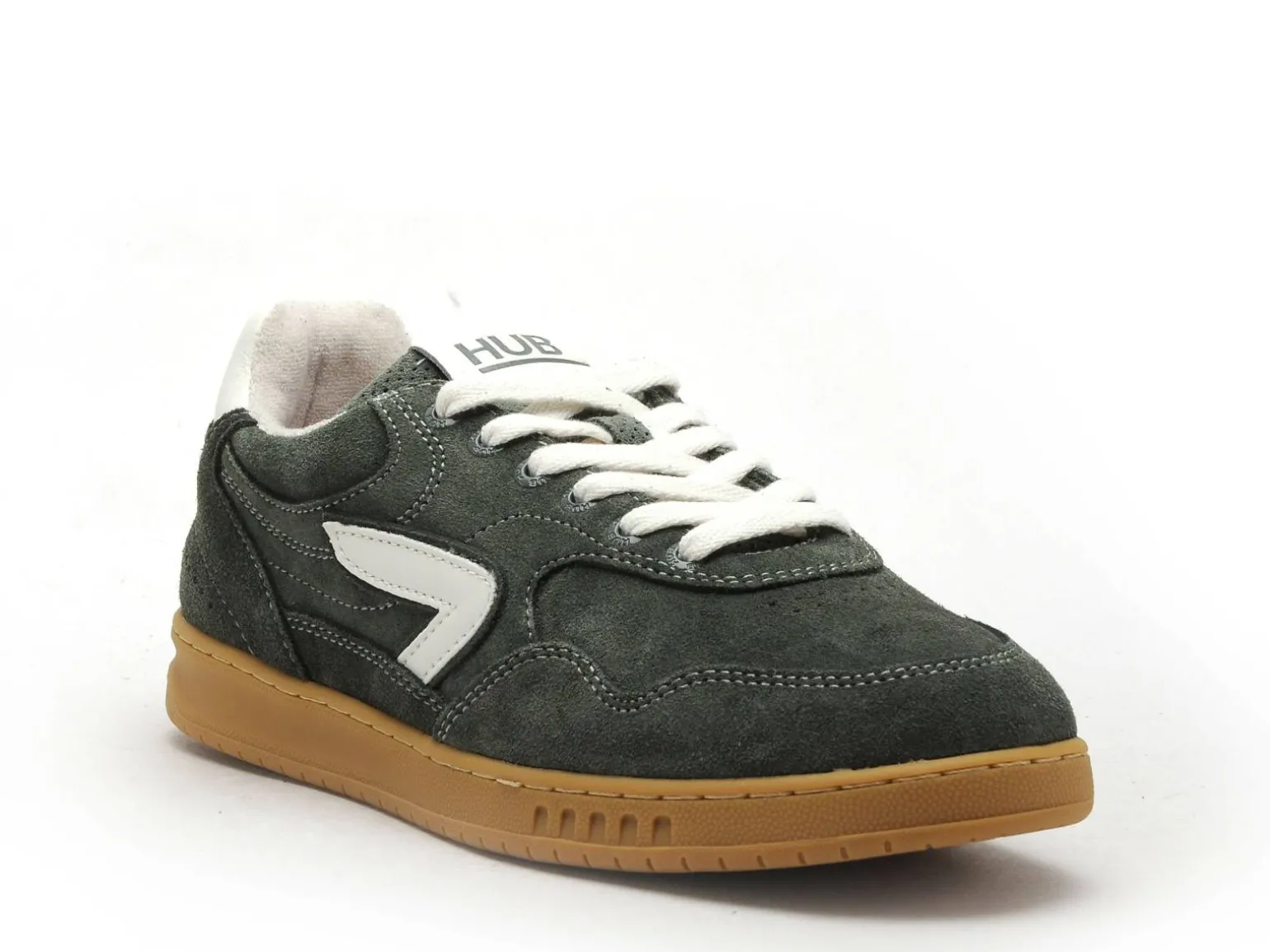 Hub VANCOUVER Vert Baskets Basses Homme