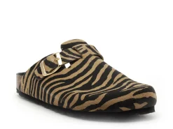 I am 5008 51 Multicolore Mules et Sabots Plats Femme