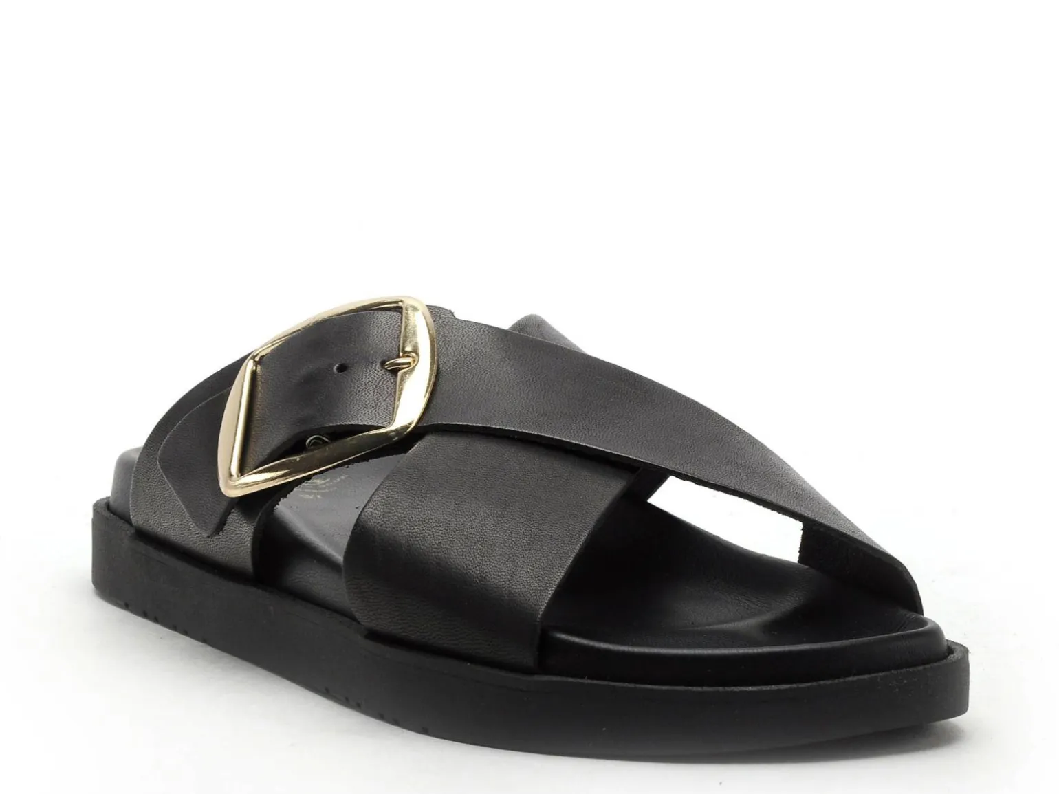 I am 6 028 282 Noir Mules et Sabots Plats Femme