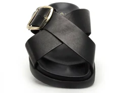 I am 6 028 282 Noir Mules et Sabots Plats Femme
