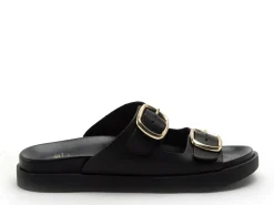 I am 6 019 282 Noir Mules et Sabots Plats Femme