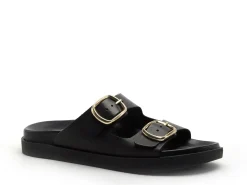 I am 6 019 282 Noir Mules et Sabots Plats Femme