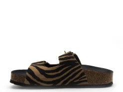 I am 6497S 801 Multicolore Mules et Sabots Plats Femme