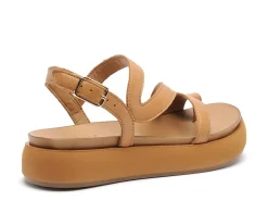 Inuovo A96003 Marron Sandales Plates Femme
