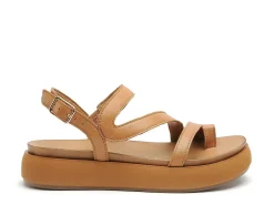 Inuovo A96003 Marron Sandales Plates Femme