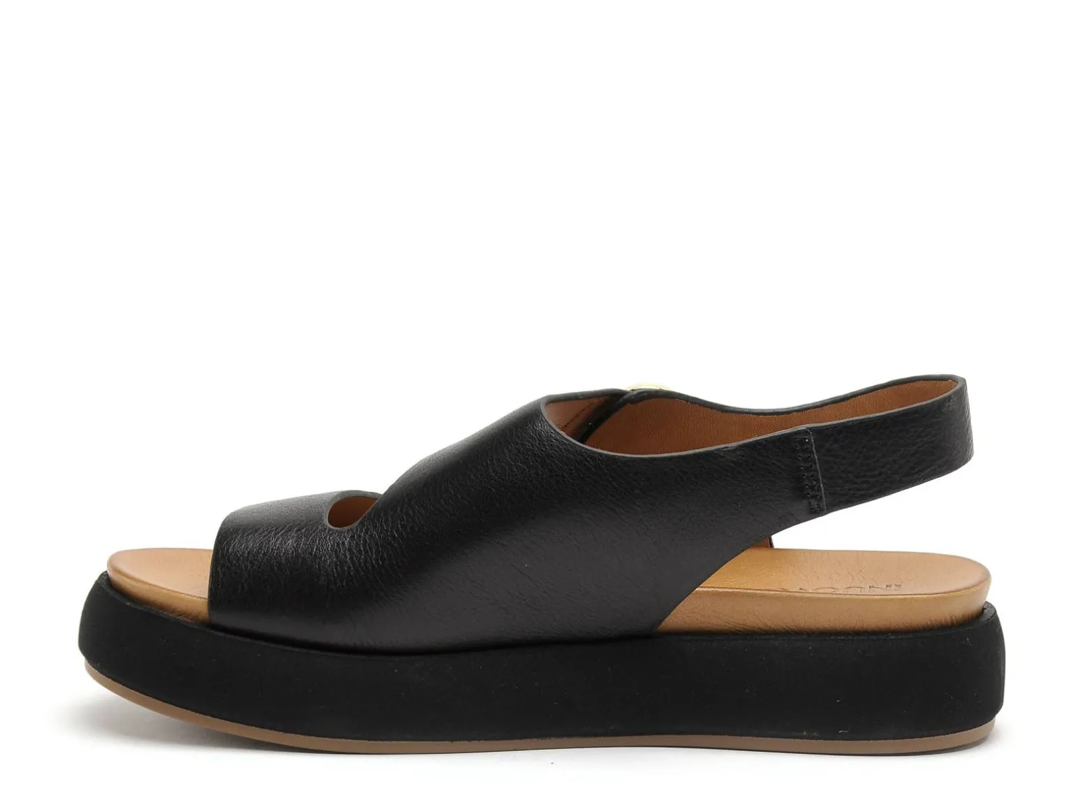 Inuovo A96064 Noir Sandales Plates Femme