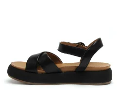 Inuovo A96004 Noir Sandales Plates Femme