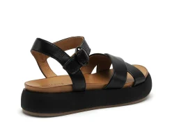 Inuovo A96004 Noir Sandales Plates Femme