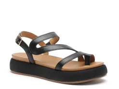 Inuovo A96003 Noir Sandales Plates Femme