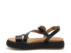 Inuovo A96003 Noir Sandales Plates Femme