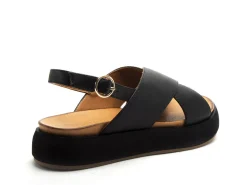 Inuovo A96005 Noir Sandales à Talons Femme