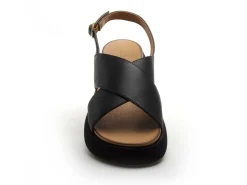 Inuovo A96005 Noir Sandales à Talons Femme
