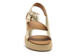 Inuovo A96064 Or Sandales Plates Femme