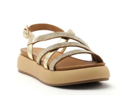 Inuovo A96051 Or Sandales à Talons Femme