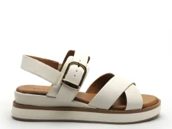Inuovo 113117 Blanc Sandales à Talons Femme