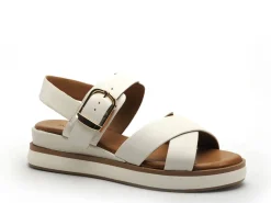 Inuovo 113117 Blanc Sandales à Talons Femme
